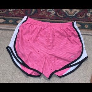 Pink Nike Athletic Shorts
